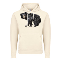 Vintage Artic Sloth Bear Vintage Hoodie - LillyAllenDesigns