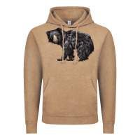 Vintage Coffee Sloth Bear Vintage Hoodie - LillyAllenDesigns