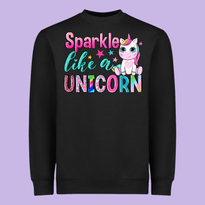 Sparkle Like A Unicorn Heavyweight Sweatshirt Designed By Nancycooperartshop