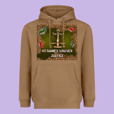 Attorney Lawyer Justice Heavyweight Hoodie Designed By Tumblerdesignbyshophia