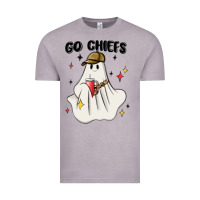 Vintage Zinc go chiefs boujee sports ghost stanley Vintage Tee - MaliasSmallBusiness