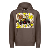 Coffee softball crusher Premium Hoodie - TumblerDesignByShophia