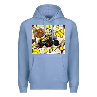 Colony Blue softball crusher Premium Hoodie - TumblerDesignByShophia