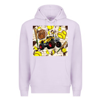 Lilac softball crusher Premium Hoodie - TumblerDesignByShophia