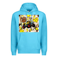 Ocean Blue softball crusher Premium Hoodie - TumblerDesignByShophia