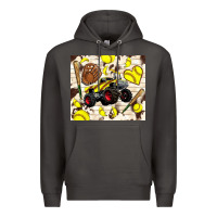 Smoke softball crusher Premium Hoodie - TumblerDesignByShophia