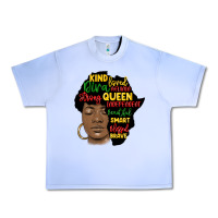 Grape Ice black woman africa silhouette Urban Heavy Tee - MaliasSmallBusiness
