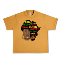 Peanut Butter black woman africa silhouette Urban Heavy Tee - MaliasSmallBusiness