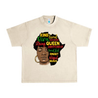 Sandshell black woman africa silhouette Urban Heavy Tee - MaliasSmallBusiness