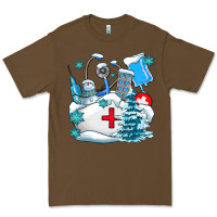 Cacao Winter Nurse life Premium Tee - AdoDesignShop
