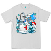 Dove Grey Winter Nurse life Premium Tee - AdoDesignShop