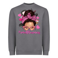 Storm small business messy bun Heavyweight Sweatshirt - NancyCooperArtShop