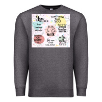 Charcoal Heather it's ok to be not ok Premium Sweatshirt - TumblerDesignByShophia
