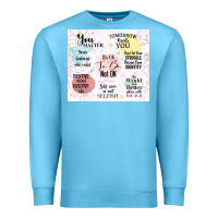 Ocean Blue it's ok to be not ok Premium Sweatshirt - TumblerDesignByShophia