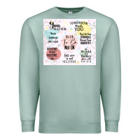 Seafoam it's ok to be not ok Premium Sweatshirt - TumblerDesignByShophia