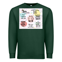 Sports Green it's ok to be not ok Premium Sweatshirt - TumblerDesignByShophia