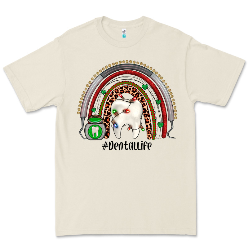 Christmas Dental Life Rainbow Premium Tee by JahusDesignShop | Teevron