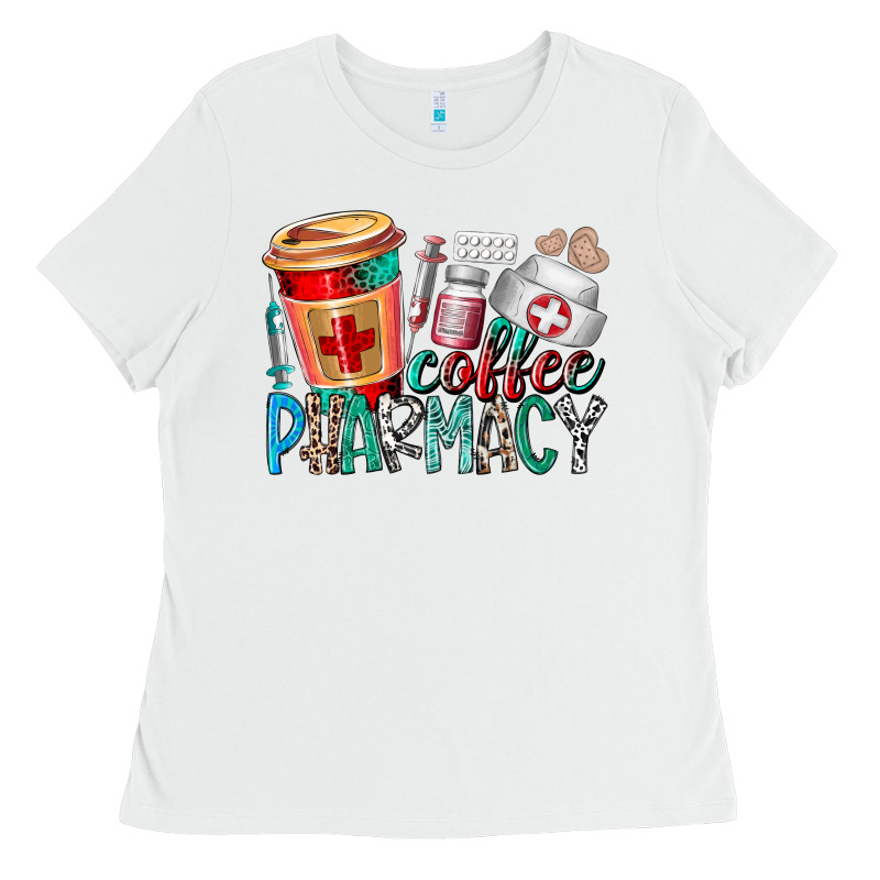 Coffee Pharmacy Ladies Tee by RacoonDesign | Teevron