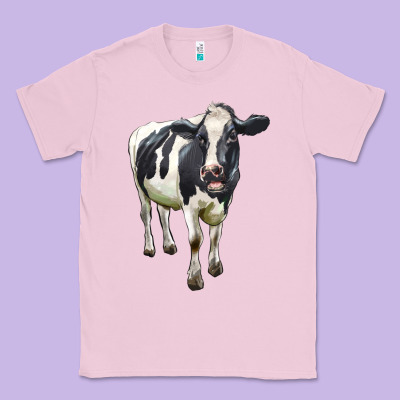 Holstein Bull Classic Tee Designed By Lillyallendesigns