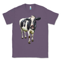 Lavender Holstein Bull Classic Tee - LillyAllenDesigns