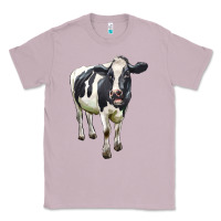 Lilac Holstein Bull Classic Tee - LillyAllenDesigns