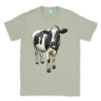 Matcha Holstein Bull Classic Tee - LillyAllenDesigns