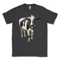 Smoke Holstein Bull Classic Tee - LillyAllenDesigns