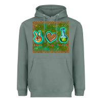 Sage peace love lab tech Heavyweight Hoodie - TumblerDesignByShophia