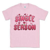 Bubblegum Pink single season Classic Tee - MaliasSmallBusiness