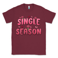 Burgundy single season Classic Tee - MaliasSmallBusiness