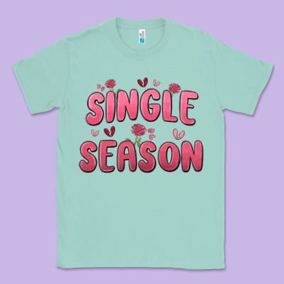 Single Season Classic Tee Designed By Maliassmallbusiness