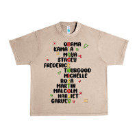 French Oak black history Urban Heavy Tee - MaliasSmallBusiness