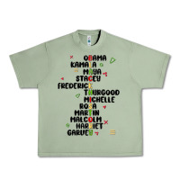 Oil Green black history Urban Heavy Tee - MaliasSmallBusiness