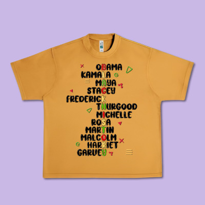 Black History Urban Heavy Tee Designed By Maliassmallbusiness