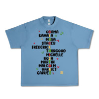 Pebble Blue black history Urban Heavy Tee - MaliasSmallBusiness