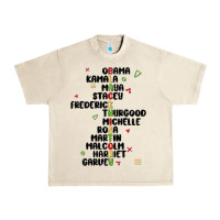 Sandshell black history Urban Heavy Tee - MaliasSmallBusiness