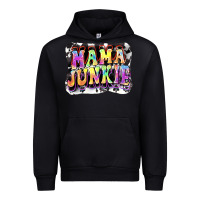 Black Mama junkie Mother's Day Urban Hoodie - FaDigitalArtStudio