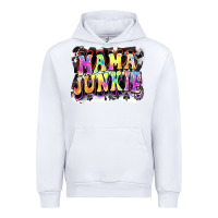 White Mama junkie Mother's Day Urban Hoodie - FaDigitalArtStudio