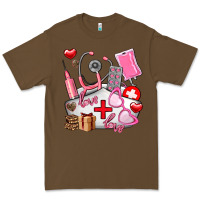 Cacao nurse  valentines day love Premium Tee - AdoDesignShop