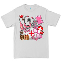 Dove Grey nurse  valentines day love Premium Tee - AdoDesignShop