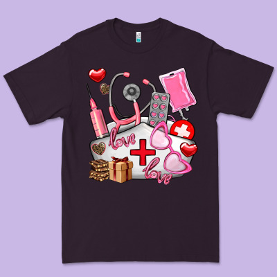 Nurse  Valentines Day Love Premium Tee Designed By Adodesignshop