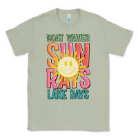 Matcha boat waves sun rays lake days Classic Tee - JahusDesignShop