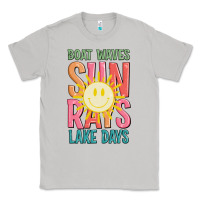 Moon Dust boat waves sun rays lake days Classic Tee - JahusDesignShop