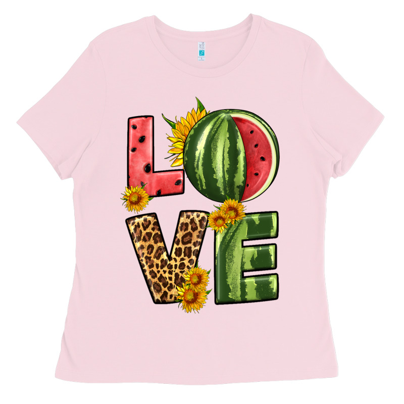 Love Watermelon Ladies Tee by HRA Design Shop | Teevron