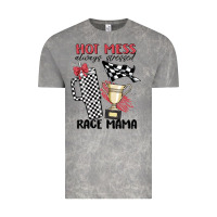 Cloud Rock hot mess always stressed race mama Vintage Tee - MaliasSmallBusiness