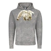 Cloud Rock Polar Bear Vintage Hoodie - LillyAllenDesigns