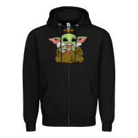 Black No Toys No Force Zipper Hoodie - Bettercallsaul