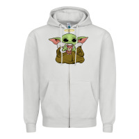 Dove Grey No Toys No Force Zipper Hoodie - Bettercallsaul
