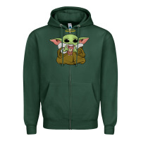 Sports Green No Toys No Force Zipper Hoodie - Bettercallsaul