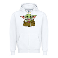 White No Toys No Force Zipper Hoodie - Bettercallsaul